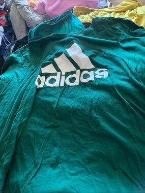 adidas Emerald Green Logo Tee